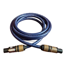 Speakon to Speakon Cable Neutrik Van Damme Blue Studio Speaker Cable 2.5mm/4mm