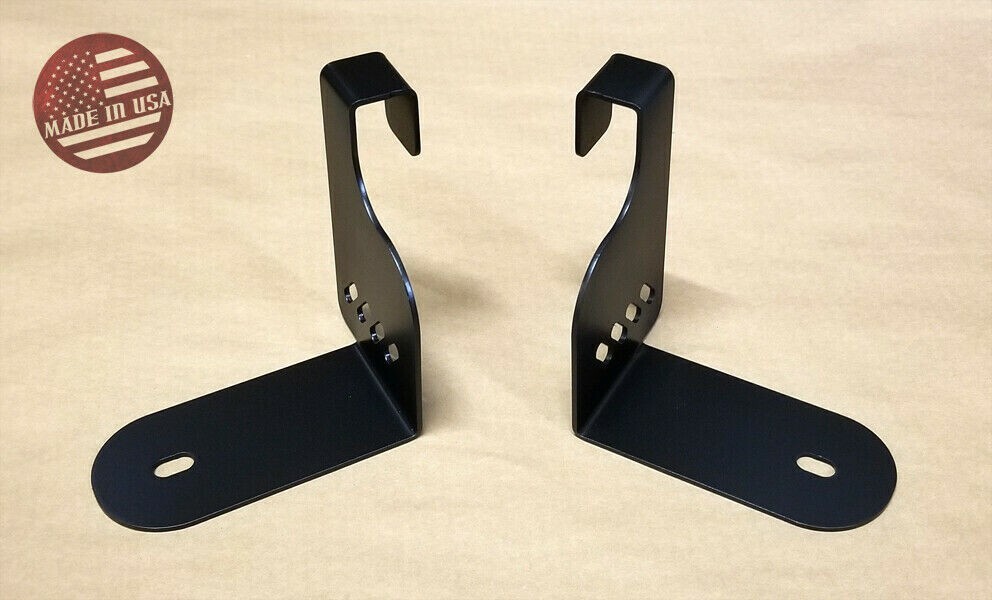 Hold Down Brackets Mounts For Polaris Rzr W/ Yeti 35 Box