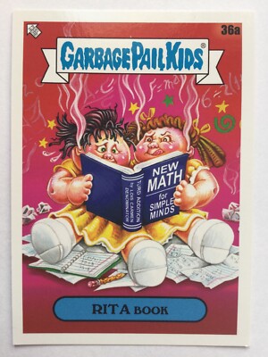 Garbage Pail Kids Topps 2020 Sticker Late For School 36a Rita Buch