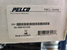 (NEW IN BOX) ntPelco PMCL-19ARM Rack Mount Kit for 19-inch Monitor
