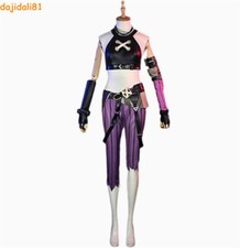 Arcane  League of Legends Jinx Costume Outfits Halloween Cosplay Full Set NO Wig