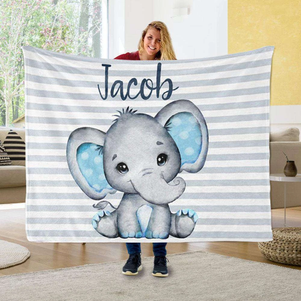 Muslin top blankets boy