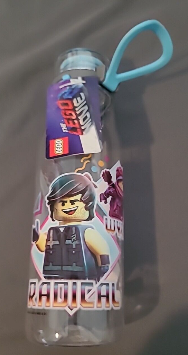 Zak Designs The LEGO Movie 25oz Plastic Water Bottle Blue/Clear NEW - Main Image