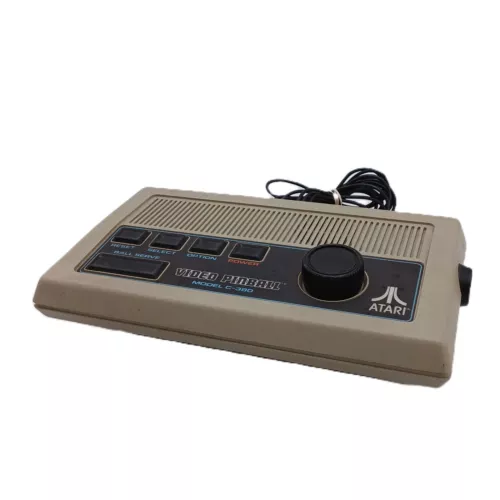 Consola de video pinball Atari modelo C-380 sin cable de alimentación - no probada