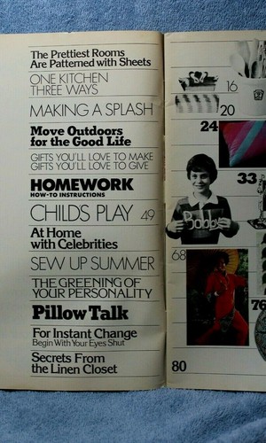 Vintage All About Your Home Magazine Summer 1976 First Issue Sew a Super Gift - Picture 7 of 9