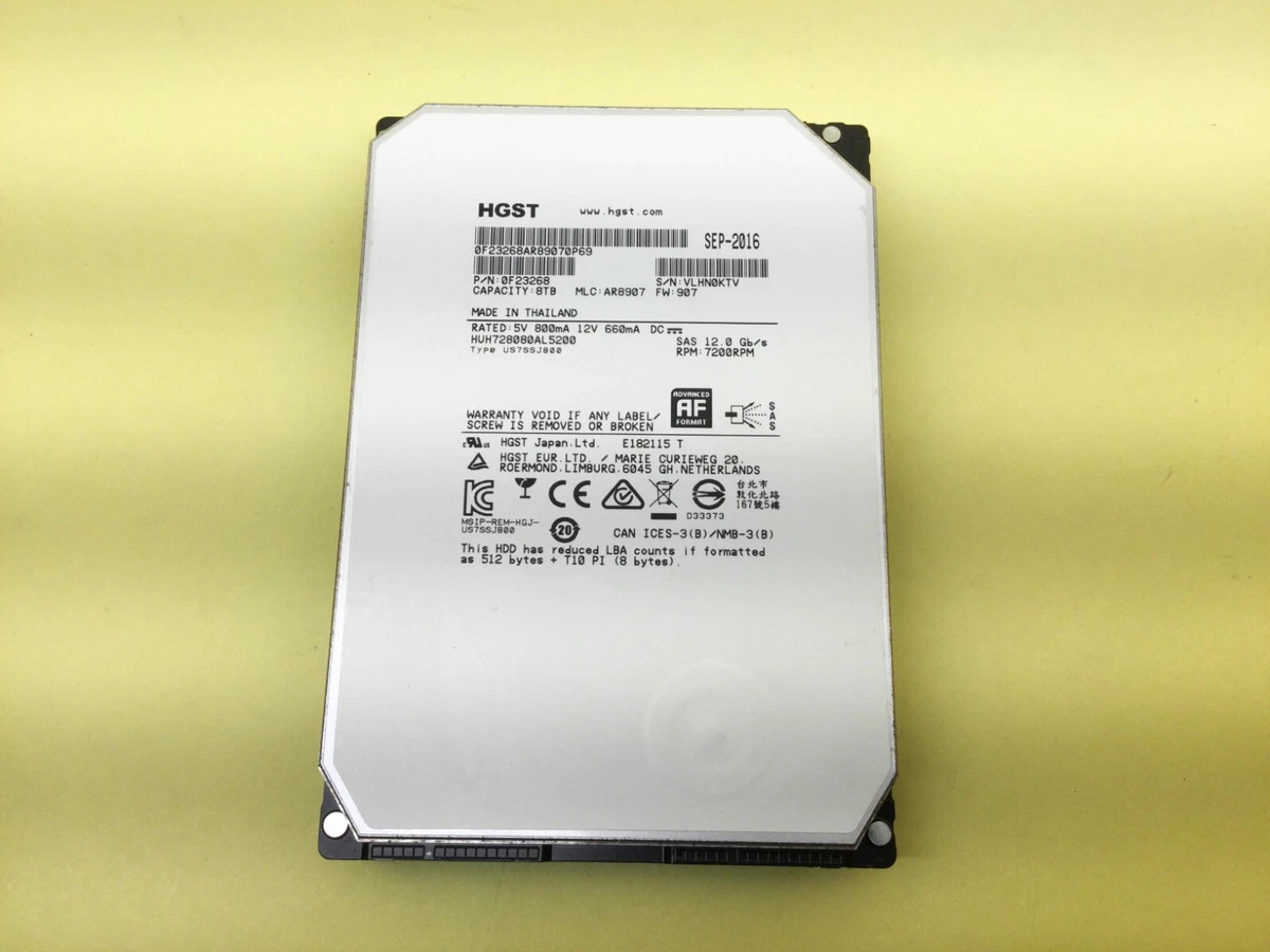 HGST 8TB Computer Internal Hard Disk Drives for sale | eBay
