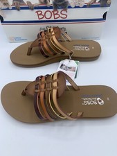Woman's Sandals BOBS from SKECHERS Sunset Tropic Romance size 8