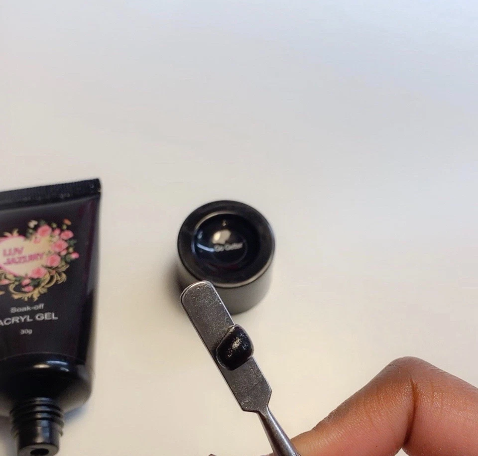 Полигелевый цвет черный нейл-арт принадлежности - Изображение 4 из 4