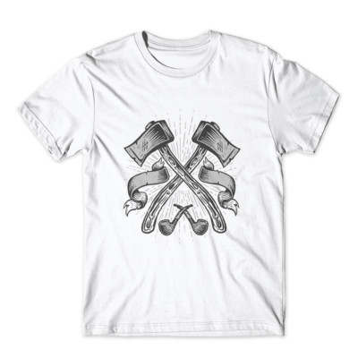 Axes T-Shirt 100% Cotton Premium Tee New