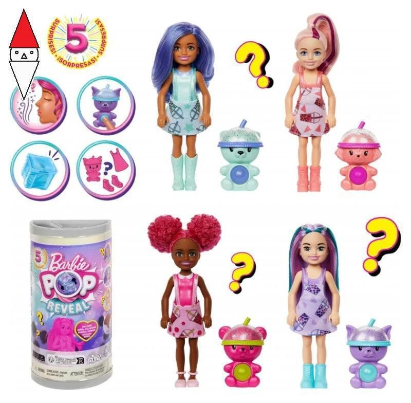 Barbie Cumpleaños Accesorios | para Chelsea Mattel FXN69 | Moda de la Muñeca