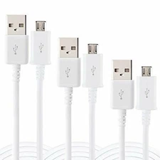 3x Rapid Charge Micro USB Cable Fast Quick Charging Sync Cord For Android (3FT)
