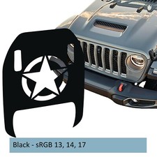 Alpha Romeo Military Hood Decal - Fits 18 Wrangler Jl Gladiator Jt Mojave392 Alpha Romeo Military Hood Decal - Fits 18 Wrangler Jl Gladiator Jt Mojave392