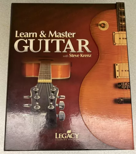 Learn and Master Guitar Steve Krenz 20 DVD & 5 CD Set Lesson Book NOT INCLUDED