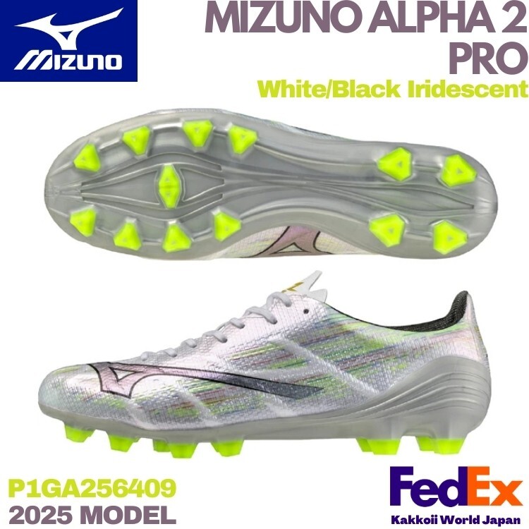 ミズノ ミズノアルファ2 JAPAN P1GA2564 09 MIZUNO ALPHA II PRO P1GA2564 09 White × Black Iridescent New