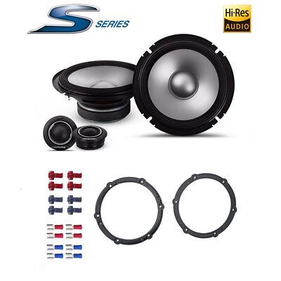 Alpine S2-S65C Auto Lautsprecher 165mm Kompo für Peugeot Expert ab 2016