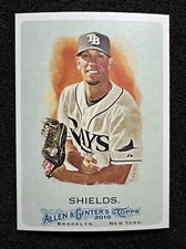 JAMES SHIELDS #217 2010 Topps Allen & Ginter's QTY Tampa Bay Rays