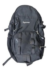Supreme SS15 Cordura Backpack Black Nylon
