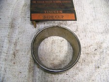 Timken 3420, Tapered Roller Bearing Cup, New Old Stock, Made in USA