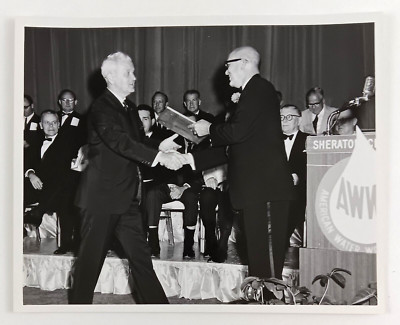 1968 Cleveland Ohio American Water Works Association Convention Vintage Photo