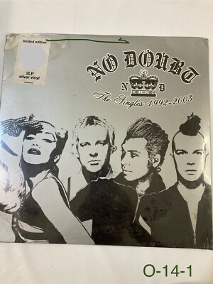 No Doubt - The Singles 1992 - 2003 - 2LP Silver Vinyl - New &Sealed -defect read