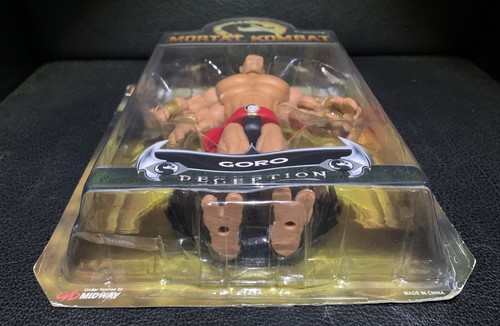 Mortal Kombat Deception Figur Goro Standard Jazwares Neu OVP MOSC Midway RAR - Picture 6 of 10