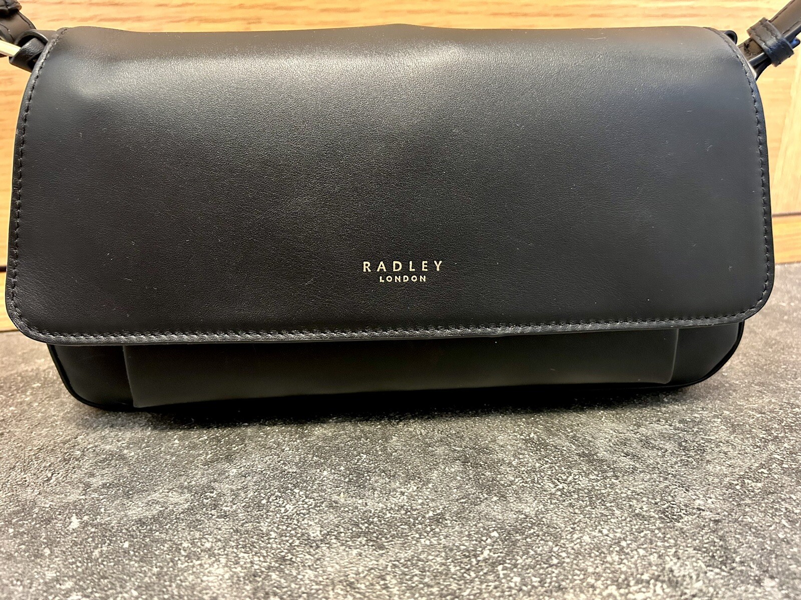 Radley Shoulder Bag Handbag Black Leather Complete With Tags eBay