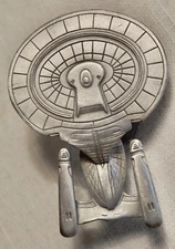 Pewter 1992 Star Trek USS Enterprise Figurine #7855