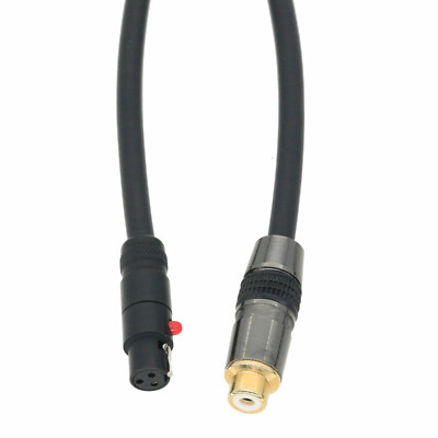 Mini-XLR TA3F F to RCA Female L-2T2S Cable For National Instruments NI PCI PXI C