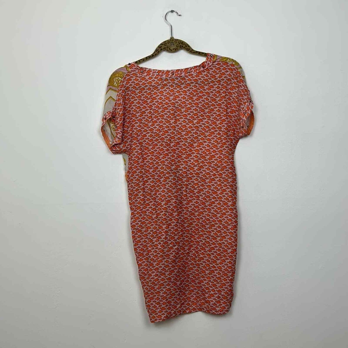 zara mulberry silk dress Zara Mulberry Silk Fish Print Mini Dress
