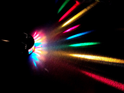 Double Derby Vintage Disco Light New in Box Old Stock DMX/Sound Control W/Lamp