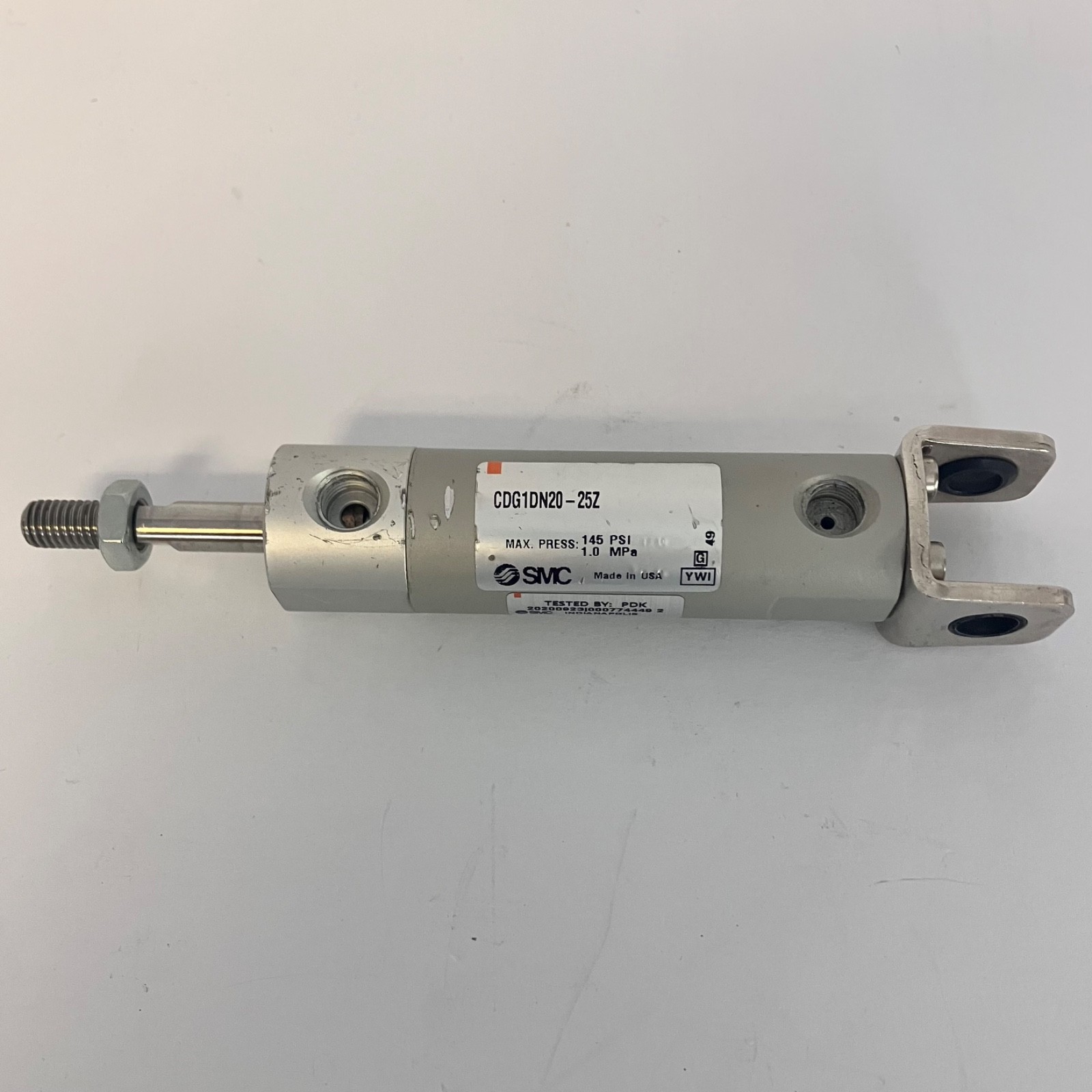 SMC CDG1DN20-25Z Air Cylinder 20mm Bore 25mm Stroke Pneumatic