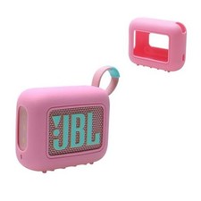 LTGEM Cover Case Compatible with JBL GO 4 Speaker, JBL GO 4 Cover Case 2.Pink