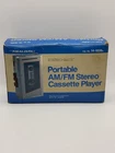 Vintage Realistic Portable AM/FM Stereo-Mate Cassette Player 14-1039 Radio Shack