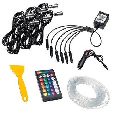ORACLE Lighting Fiber Optic LED Interior Lights Strip Kit - ColorSHIFT  (6PCS)