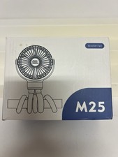 M25 Stroller Fan USB Rechargeable Flexible Tripod Baby Fan Tested Works