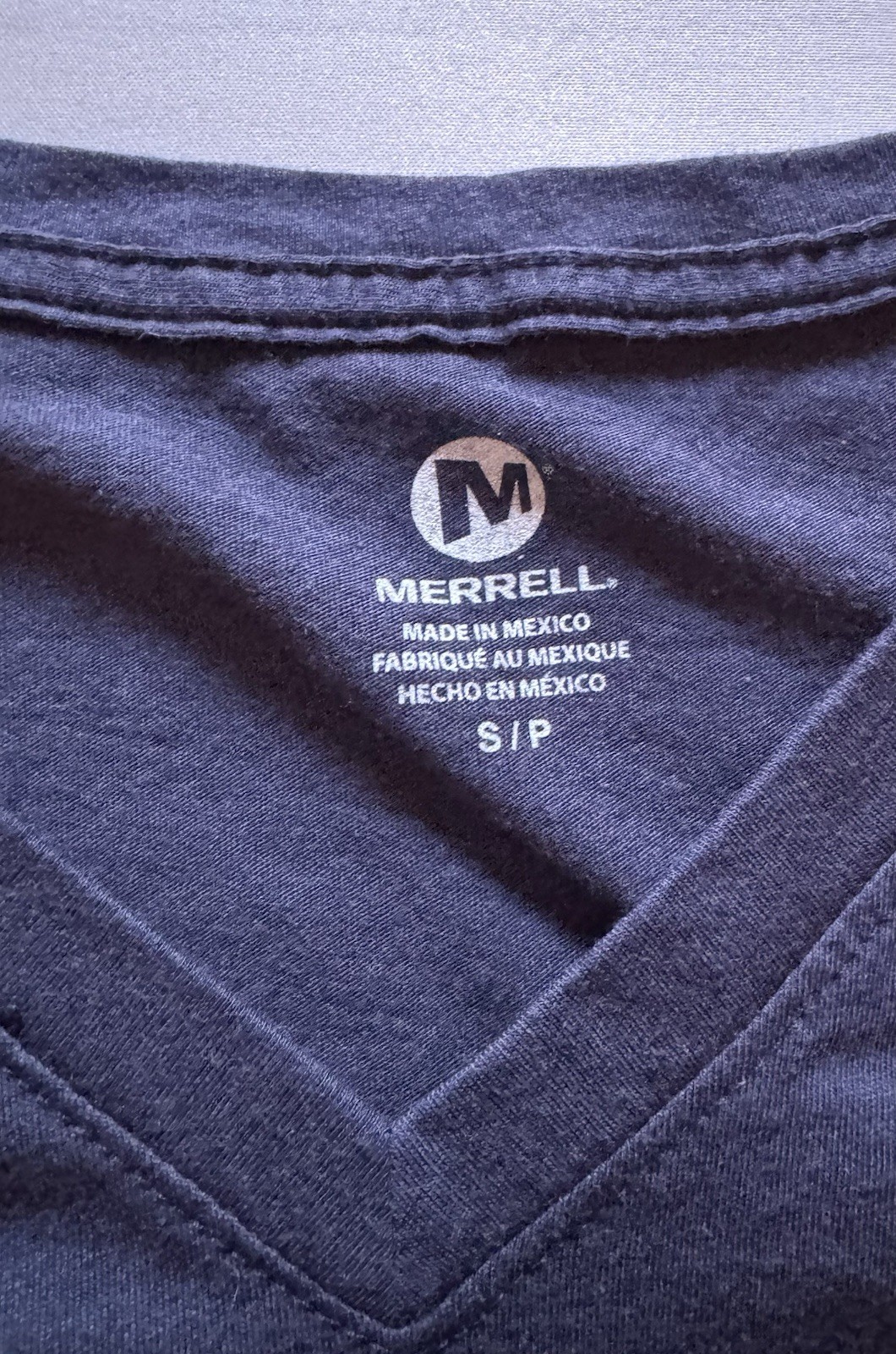 Merrell Blue Shirt Medium - image 2