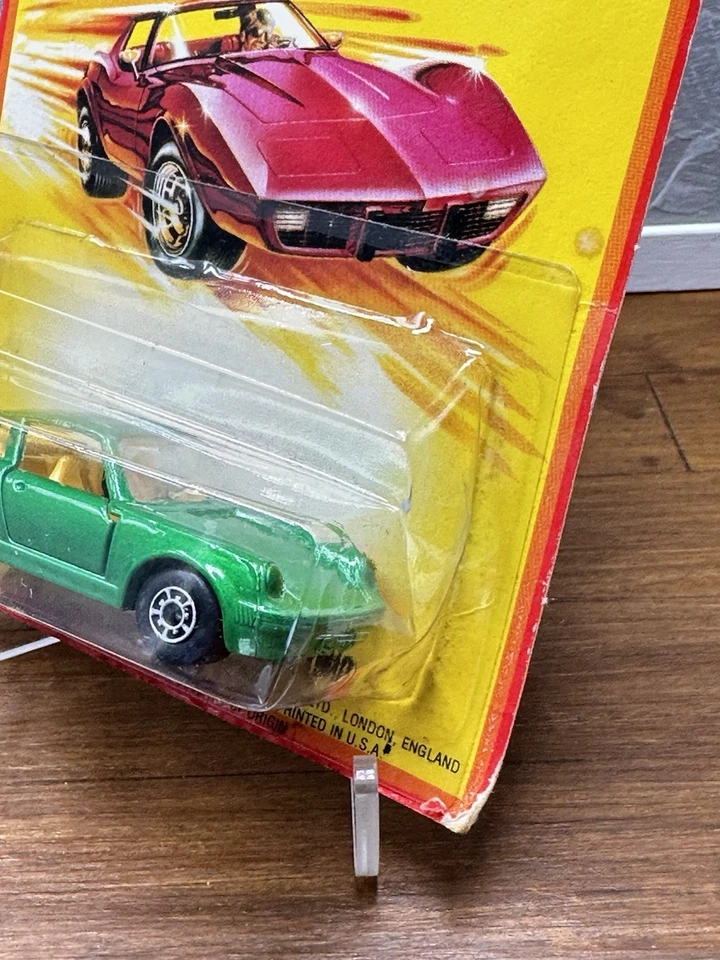 Matchbox Superfast No 3 Porsche Turbo Vintage 1980 Carded - Image 4 of 4