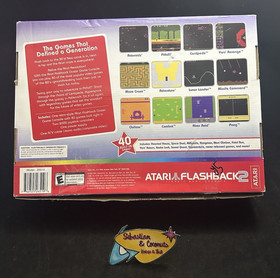 Atari Flashback 2 Console System Complete New in Open Box with 40 Games