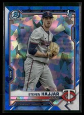 2021 Bowman Draft Sapphire Edition #BDC-161 Steven Hajjar