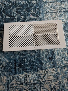 Flair Smart Vent 6x12 (White) AC Vent Register for Floors Walls and Ceilings