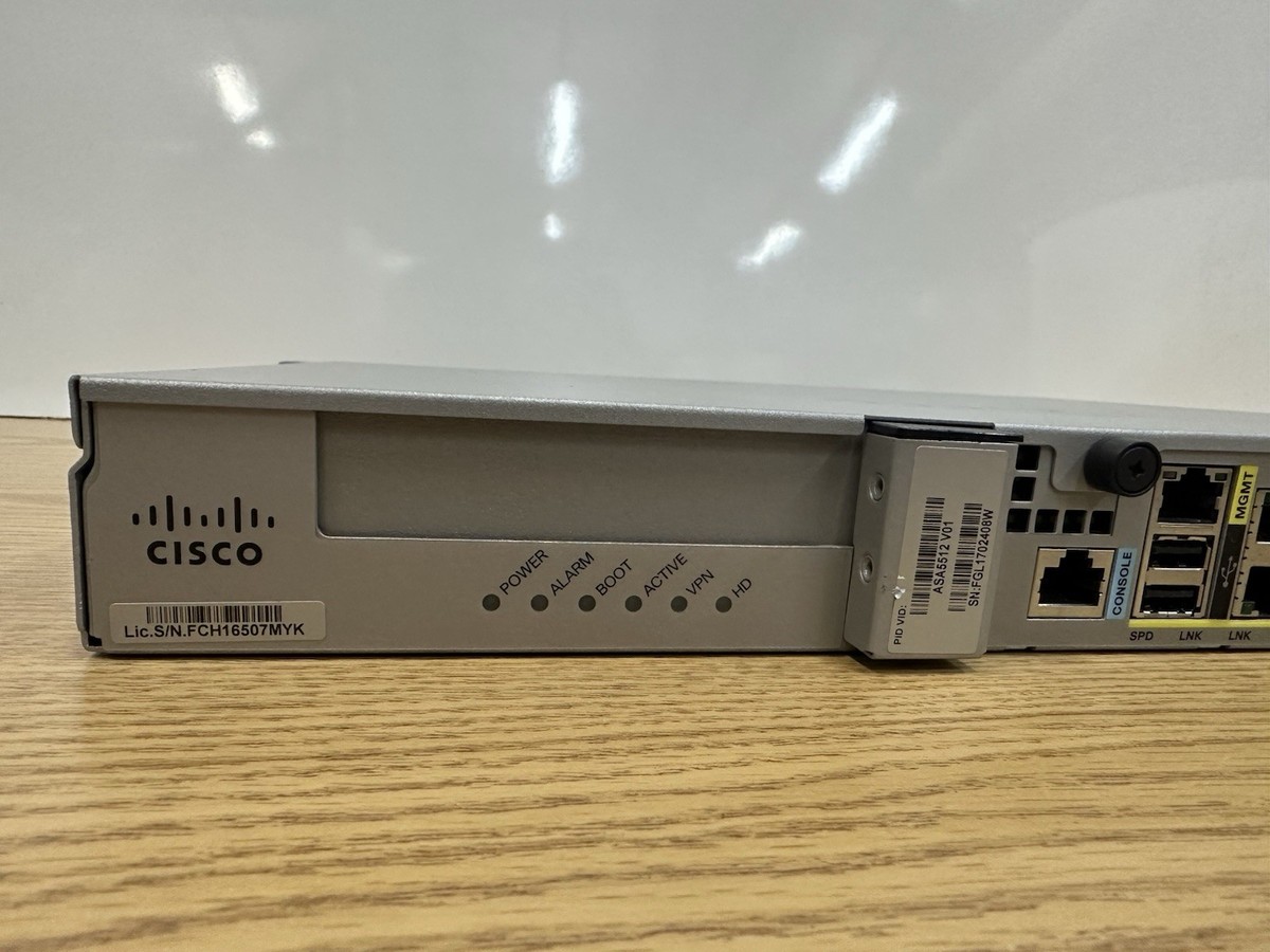Cisco ASA 5512-X Firewall Security Appliance USB Commercial | eBay