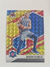2021 Panini Mosaic Mason Plumlee 36/88 Detroit Pistons