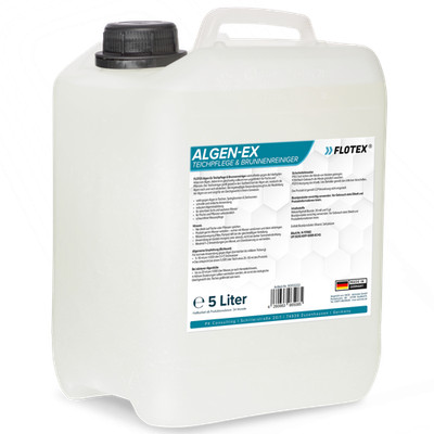 Flotex  5L Teichklar Algenvernichter Brunnenreiniger Algenvernichter Algenfrei