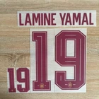 Yamal 2026 Spain Player Size Nameset Name Number ID Print