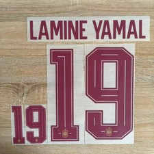 Yamal 2026 España Jugador Talla Conjunto de Nombres Nombre Número ID Impresión