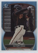 2023 Bowman Draft Chrome Sky Blue Refractor Rayner Arias #BDC-13 1my2