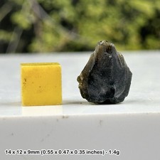 Genuine asteroid indochinite tektite meteorite science education & jewellery