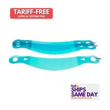 Zamp P208Z, Set of 24 Clear Plastic Sealed Tear Off Fits 12-1/8In 8 Layers Perfo