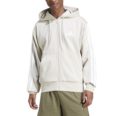 Adidas Herren Hoodie Essentials 3-Stripes Beige Größe XL Cod J...