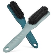 2 Pcs Shoe Brush Plastic Long Handle Scrubbing Cleaning Brushes for Shoes Boots